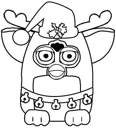 Furby kolorowanki
